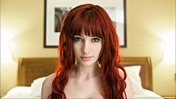 Susan Coffey, babe, lady, model, red head, woman, English HD wallpaper