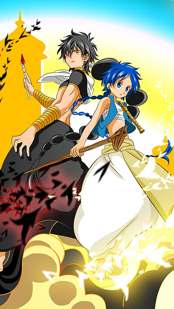Aladdin n alibaba, anime HD phone wallpaper