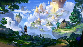 video game, Lost Skies HD wallpaper