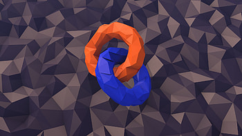 Circles Abstract, abstract, circle, artist HD wallpaper