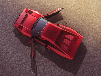 Ferrari 288 , ferrari, cars, behance HD wallpaper