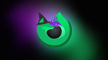 Mozilla Firefow Halloween, mozilla-firefox, browser, halloween, computer HD wallpaper