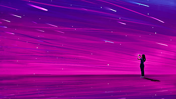 Taking Of Digital Sky , artist, artwork, digital-art, artstation, pink, sky HD wallpaper