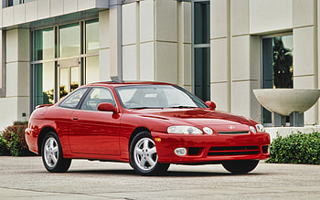 Lexus SC 400, , red coupe, 2000 cars, retro cars, 2000 Lexus SC 400, japanese cars, Lexus HD wallpaper