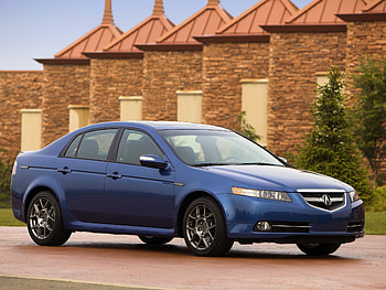 Auto, Acura, Cars, Building, Side View, Style, Akura, Shrubs, Tl, 2007 HD wallpaper