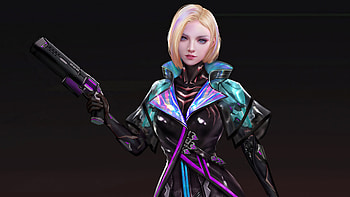 Scifi Girl Suit With Gun , scifi, gun, artist, artwork, digital-art, artstation HD wallpaper