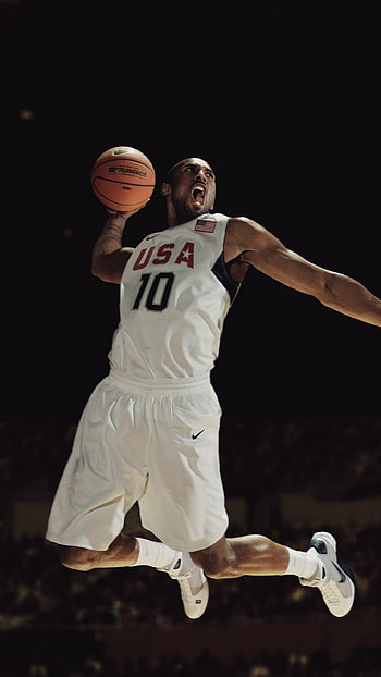 kobe bryant, basketball, usa, team HD phone wallpaper