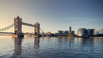 Tower Bridge, London Skyline HD wallpaper