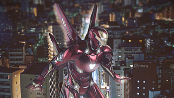 Iron Man With Wings , iron-man, superheroes, behance HD wallpaper