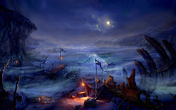 MOONLIGHT CAMPING, screenshot, fullmon, game, camp HD wallpaper