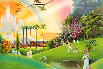 Paradise, god, jesus, christ, peace, new jerusalem HD wallpaper