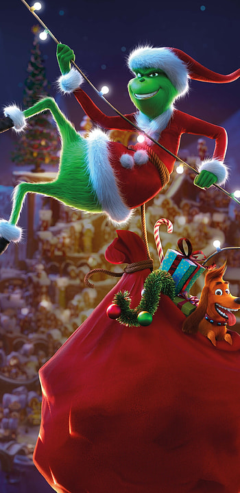 The Grinch , Samsung Galaxy Note 9, , Q HD phone wallpaper