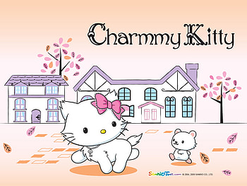 Charmmy Kitty, sanrio, autumn, hello kitty HD wallpaper