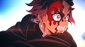 Stunning Demon Slayer – Intense Kimetsu no Yaiba Anime Moment, Anime, Demon Slayer: Kimetsu no Yaiba, Tanjiro Kamado HD wallpaper