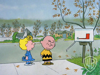 Sally with sad big brother, peanuts, charlie brown HD wallpaper