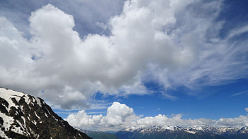 Sky and mountain, other, sky, nature, mountain HD wallpaper