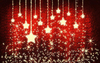 Holiday, Christmas, Decoration, Golden, Stars HD wallpaper