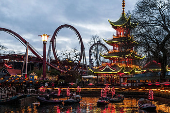Tivoli Gardens, World-renowned attraction, Enchanting wonderland, Unforgettable experience HD wallpaper