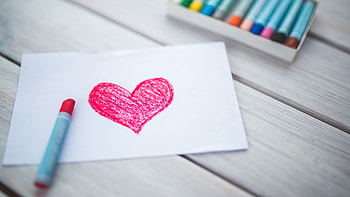 Love Heart Sketch 2, love, heart, sketch, art, creative HD wallpaper