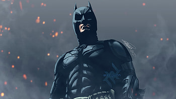 Batman Digital Paint Art , batman, superheroes, artist, artwork, digital-art, artstation HD wallpaper