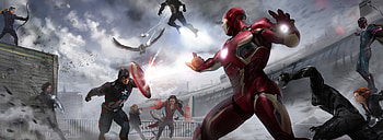 Marvel Civil War Artwork, captain-america-civil-war, movies, super-heroes, iron-man, 2016-movies, artwork, iron-man HD wallpaper