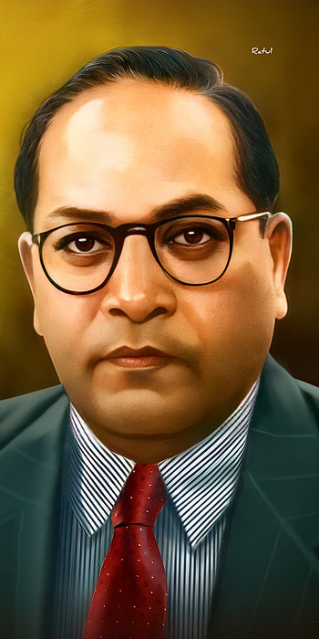 Dr Br Ambedkar, glasses, Bhim rao ambedkar, br Ambedkar, jai bhim HD phone wallpaper