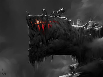 Beast, concept-art, artist, artwork, digital-art, warrior, deviantart HD wallpaper