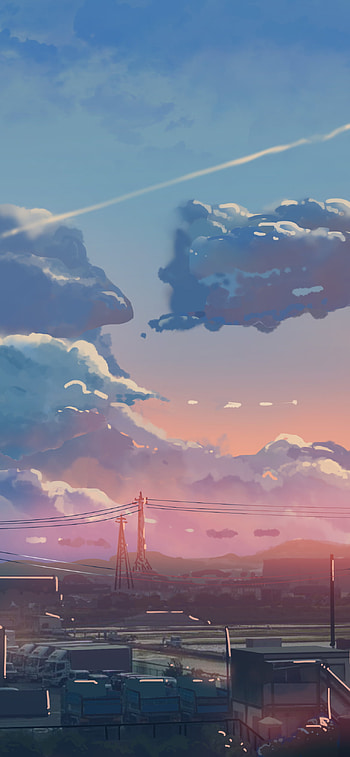 Dreamscape Clouds: A Fantasy Landscape for Your , cloud, fantasy, landscape, fantasy landscape HD phone wallpaper