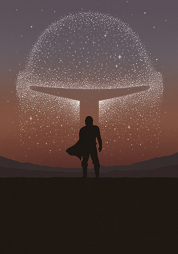 Beautiful, The Mandalorian, 2019, poster HD phone wallpaper