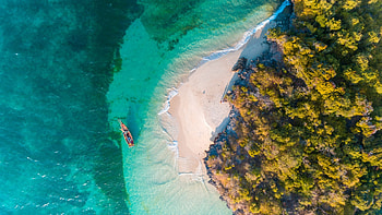 Relaxing Zanzibar vacation, Nest-style hotel, Tranquil retreat, Tropical paradise HD wallpaper