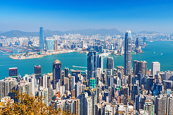 Hong Kong Skyline, Urban metropolis, Asian city, Vibrant nightlife HD wallpaper