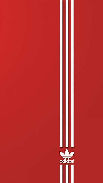 Red Adidas , Red Adidas Backgrounds, Red, Adidas HD phone wallpaper