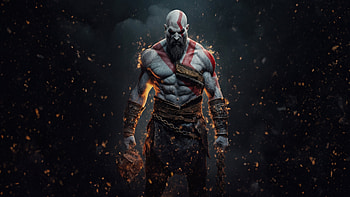 Amazonian Kratos, god-of-war-ragnarok, god-of-war, kratos, games, ps5-games, ps4-games, ai, artwork, digital-art, video-games HD wallpaper