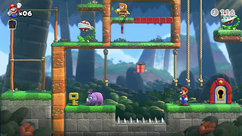 Mario vs Donkey Kong Game, video game, Mario vs. Donkey Kong HD wallpaper