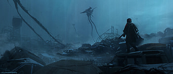 Sci-Fi Post-Apocalyptic Realm: Shadows of the Future, Sci Fi, post apocalyptic HD wallpaper