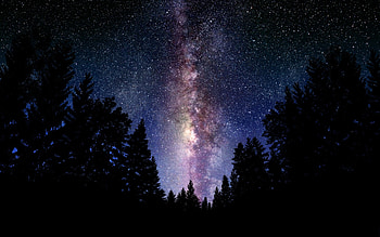 Milky Way, Galaxies HD wallpaper