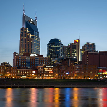 Nashville Skyline, Dynamic cityscape, Kory Kevin studio, Urban graphy HD phone wallpaper
