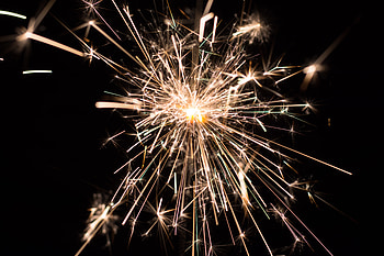 Holidays, Fire, Sparks, Holiday, Sparklers, Bengal Lights HD wallpaper
