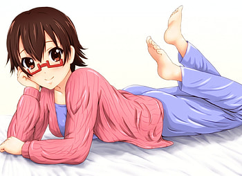 Chillin', K-ON, Anime Girl, Chilling, Pajamas, Anime HD wallpaper
