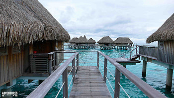 Moorea, Bungalows HD wallpaper