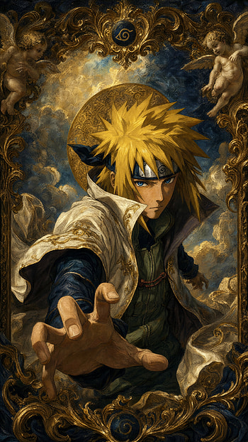 Minato Namikaze — Golden Flash , Naruto, Anime HD phone wallpaper