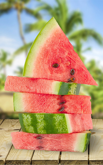 Watermelon love, Fruity affection, Juicy and delicious, Heartwarming ry HD phone wallpaper