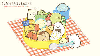 Sumikko Gurashi Bento Picnic HD wallpaper