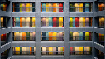 Miscellanea, Miscellaneous, Multicolored, Motley, Facade, Doors, Door HD wallpaper