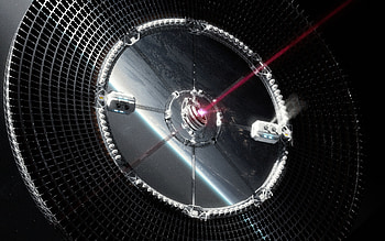 Sci-Fi Space Station — Orbital Ring, space station, space, Sci Fi HD wallpaper
