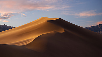 Macos Mojave Day Mode Stock, macos-mojave, macbook-pro, apple, computer, original, day, dunes, stock HD wallpaper