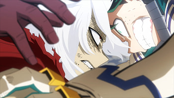 Tomura Shigaraki, Izuku Midoriya, Anime, My Hero Academia HD wallpaper