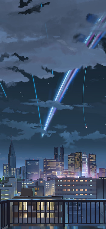 Your Name.. Nightfall: Anime Skyline , Anime, Your Name. HD phone wallpaper