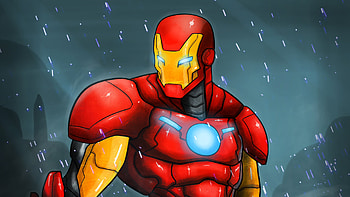 Iron Man Digital Arts, iron-man, superheroes, artist, artwork, digital-art, deviantart HD wallpaper