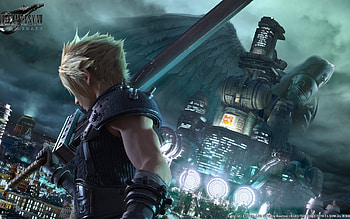 Final Fantasy Vii, Cloud Strife, Big Sword, Armor HD wallpaper